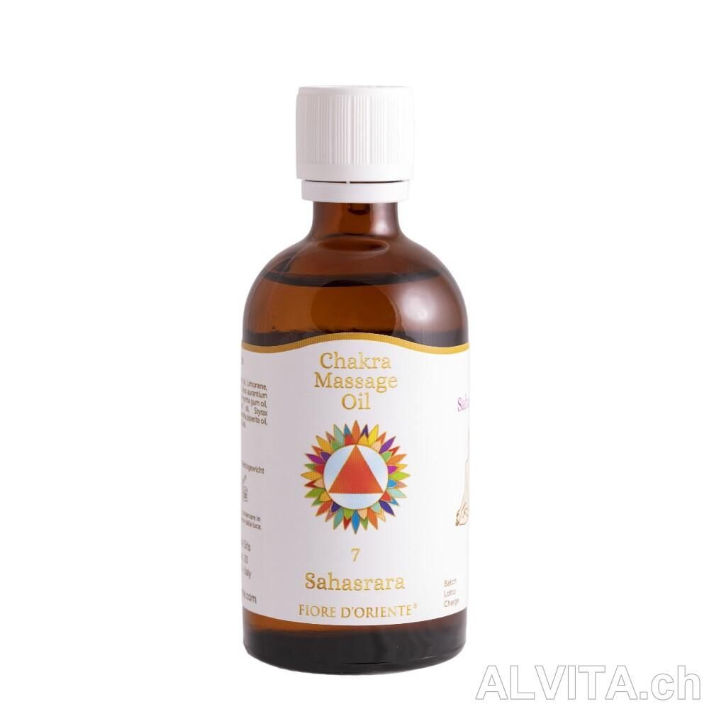 Kronen-Chakra Massage Öl 100 ml Sahasrara