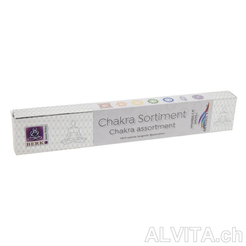 Chakra Sortiment Räucherstäbchen