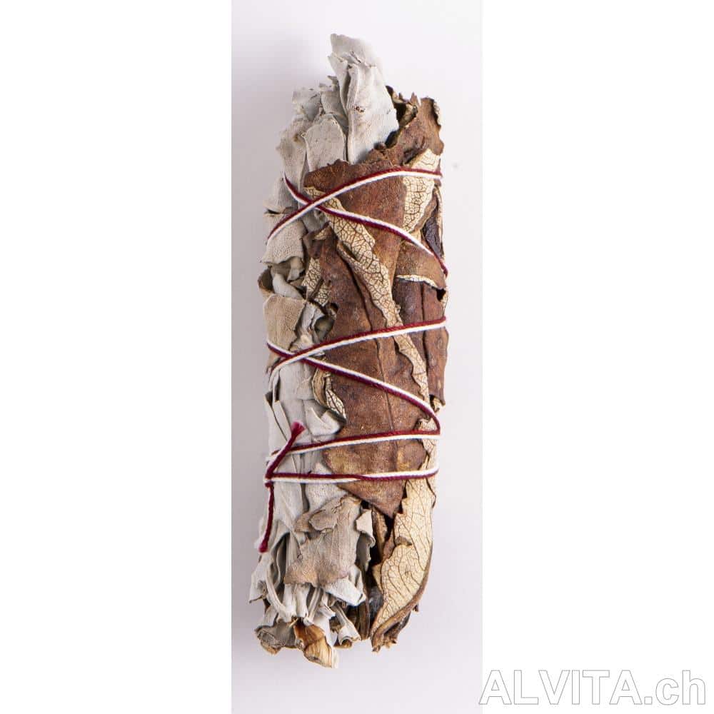 Weißer Salbei-Yerba Santa Mini Kräuterbündel Weißer Salbei-Yerba Santa Mini Kräuterbündel
