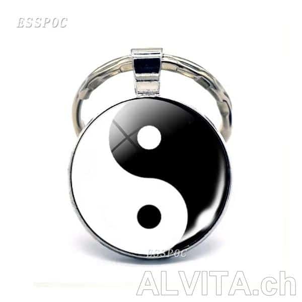 Ying Yang Schlüsselanhänger