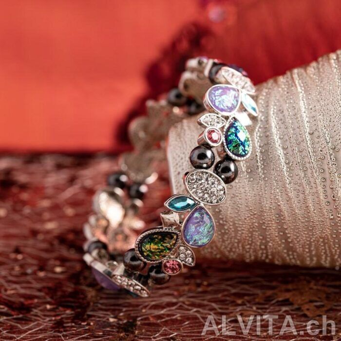 Sternenstaub Kristallarmband Sternenstaub mit Hämatit – Bild 1