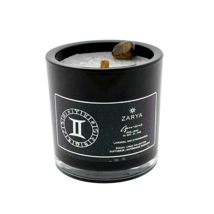 Zwilling gross Zwillinge Sternzeichenkerze gross – Bild 1