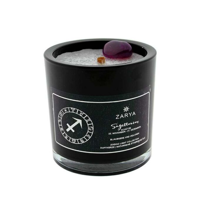 schuetze gross Schütze Sternzeichenkerze gross – Bild 1
