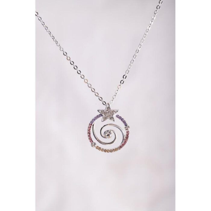 Spiralenstern-P-907 Spiralenstern Anhänger – Bild 1