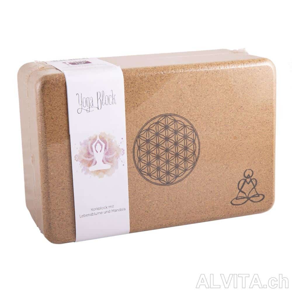 Yogablock aus Kork, gross Yogablock aus Kork, gross