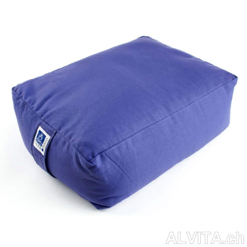 Quader Meditationskissen blau Quader Meditationskissen blau