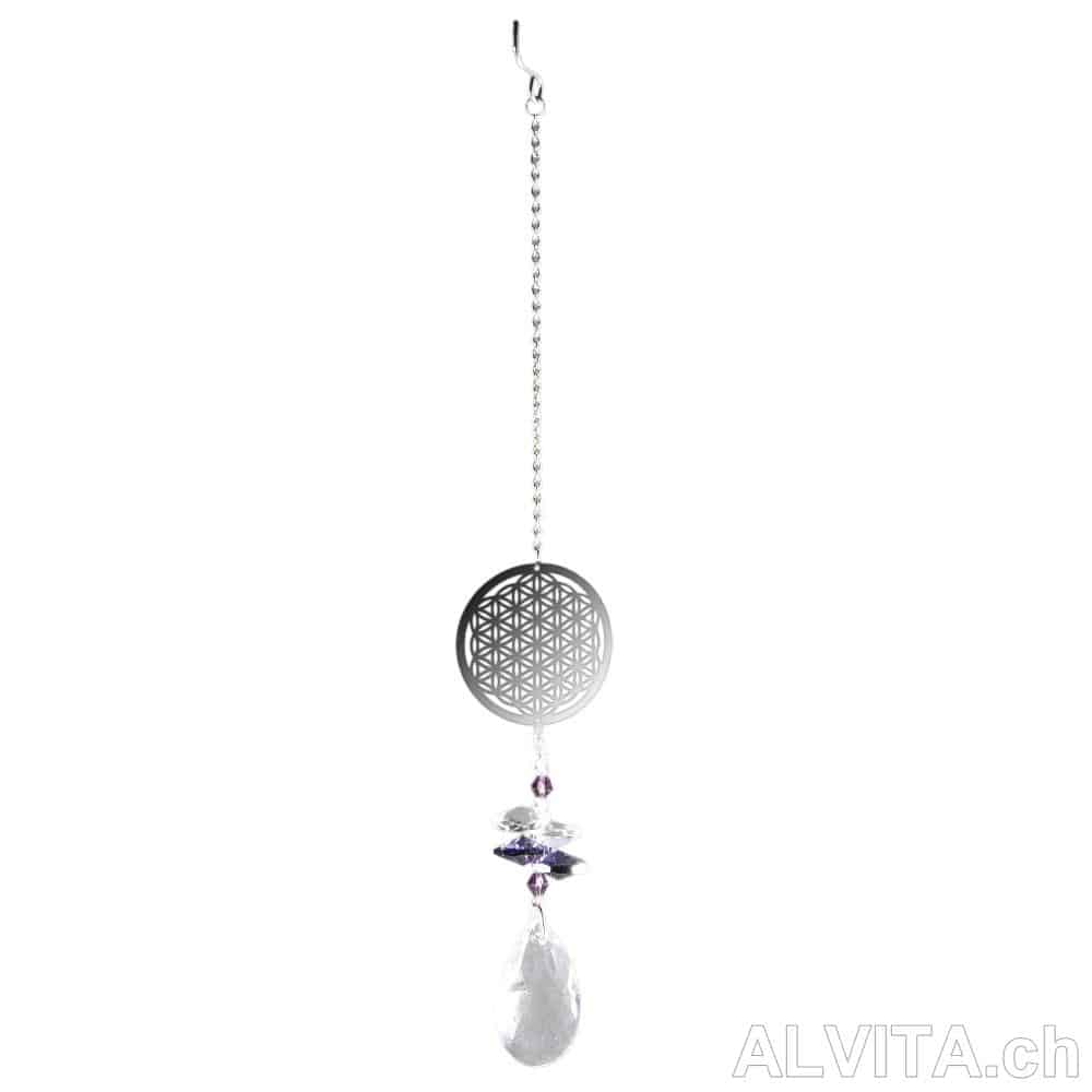 Suncatcher Blume des Lebens Edelstahl Suncatcher Blume des Lebens Edelstahl