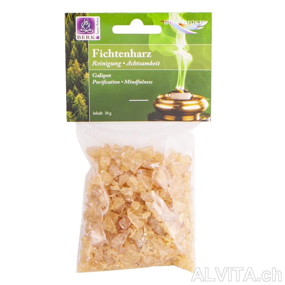 Fichtenharz - Räucherwerk Résine d'épicéa - Encens