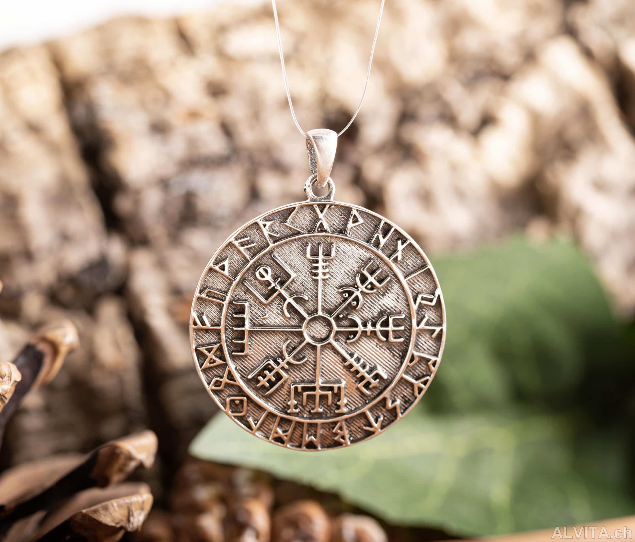 P-399 Vegvisir Amulett – Bild 1