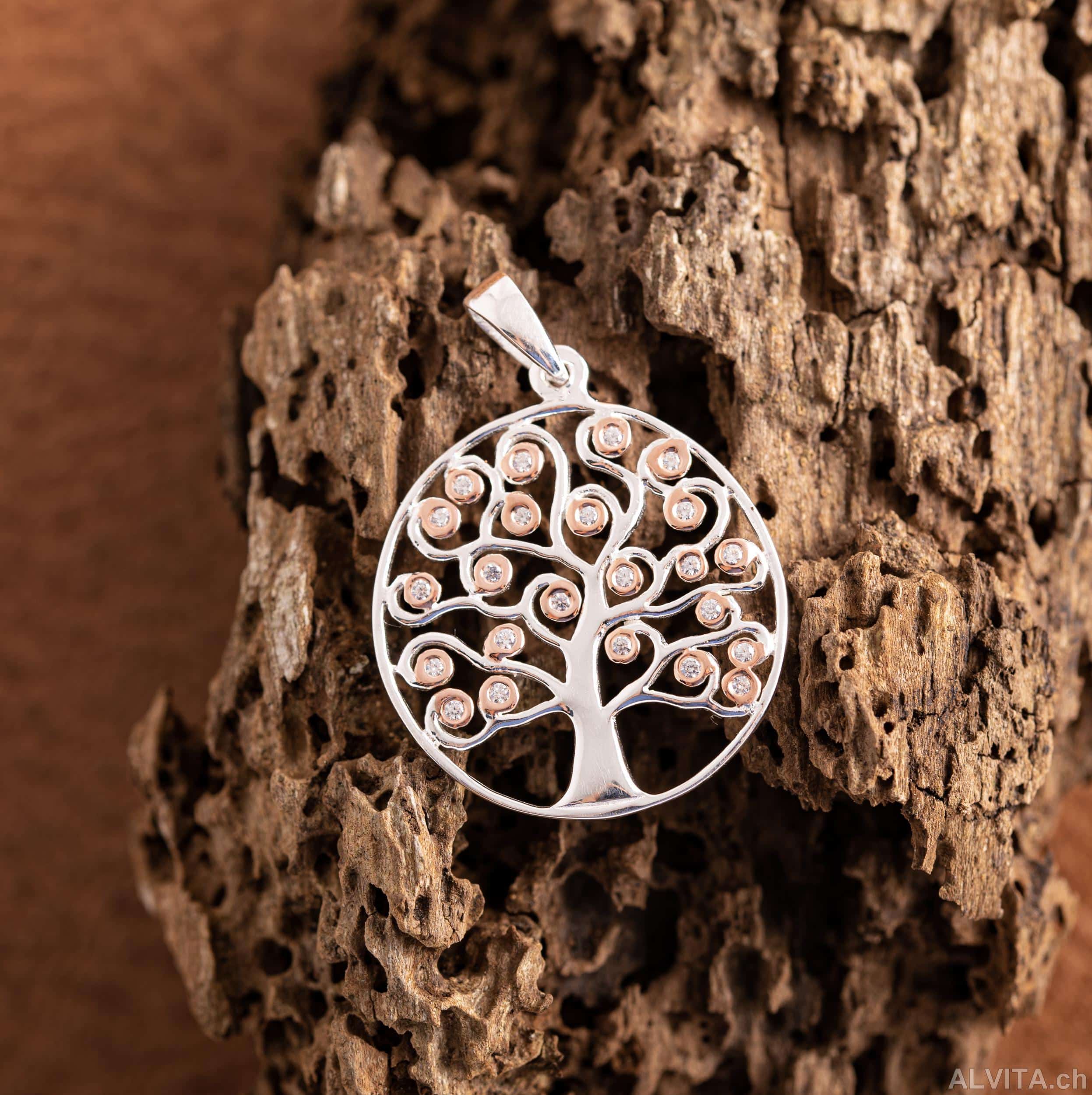 Yggdrasil Anhänger 925 Silber – Bild 1