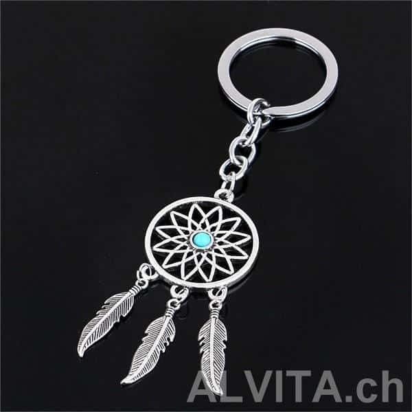 Metalic Schlüsselanhänger Dreamcatcher – Bild 1