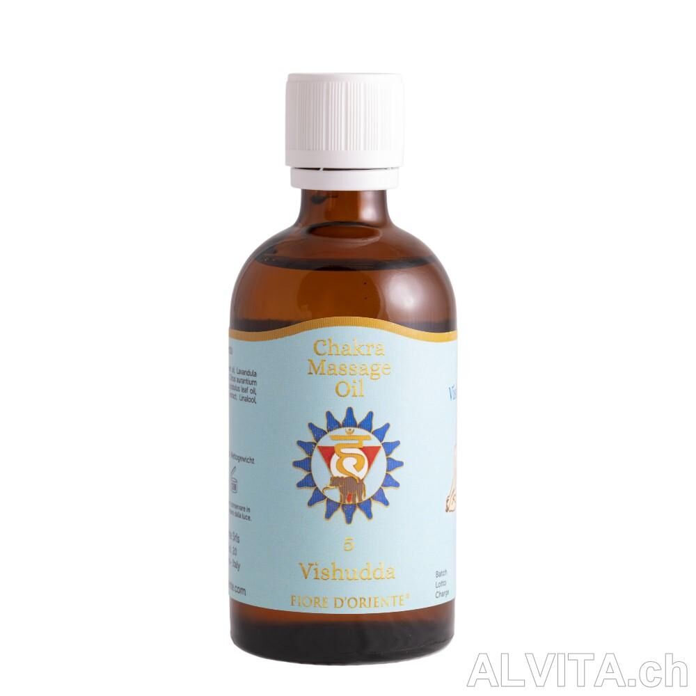 Kehl-Chakra Massage Öl 100 ml (Vishudda)