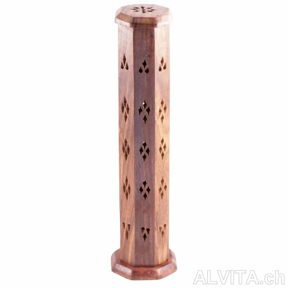 Räuchersäule mit Blume