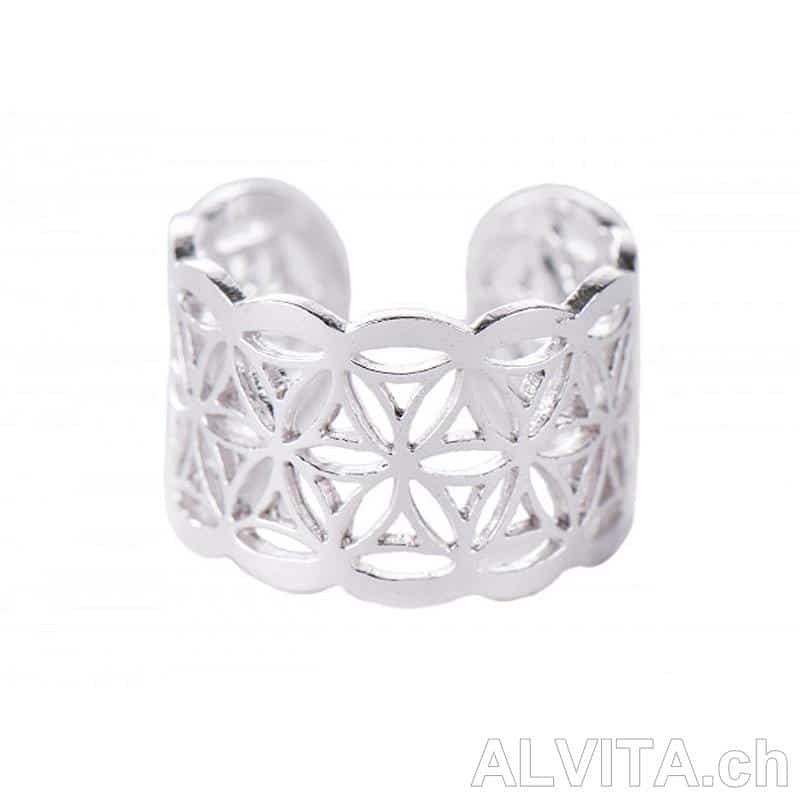 Blume des Lebens Ring – Bild 1