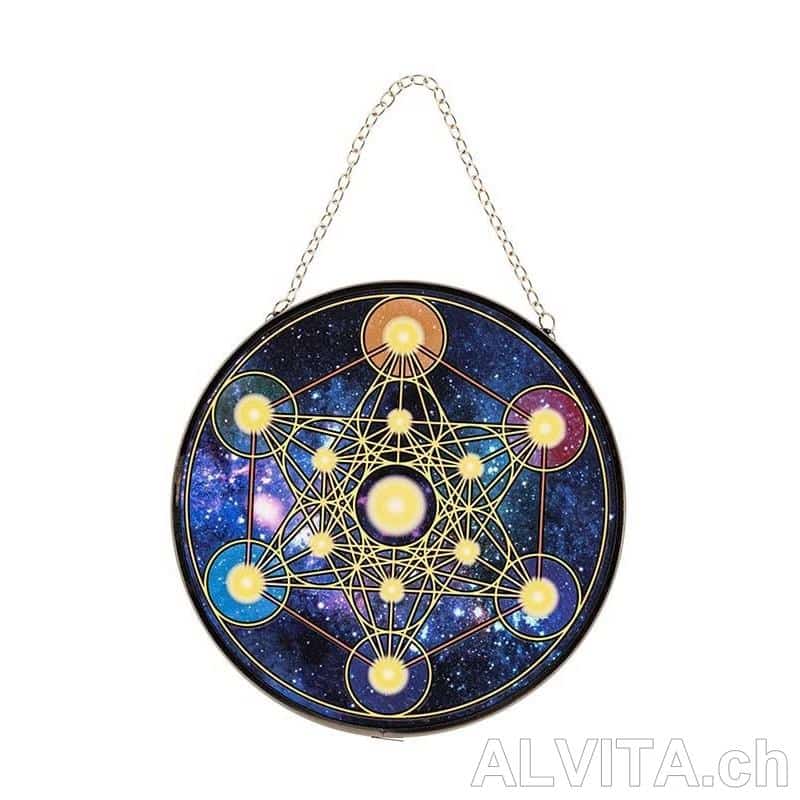 Metatron Universe Fensterbild Glas – Bild 1