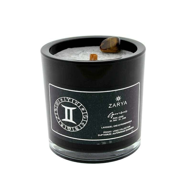 Zwillinge Sternzeichenkerze gross – Bild 1