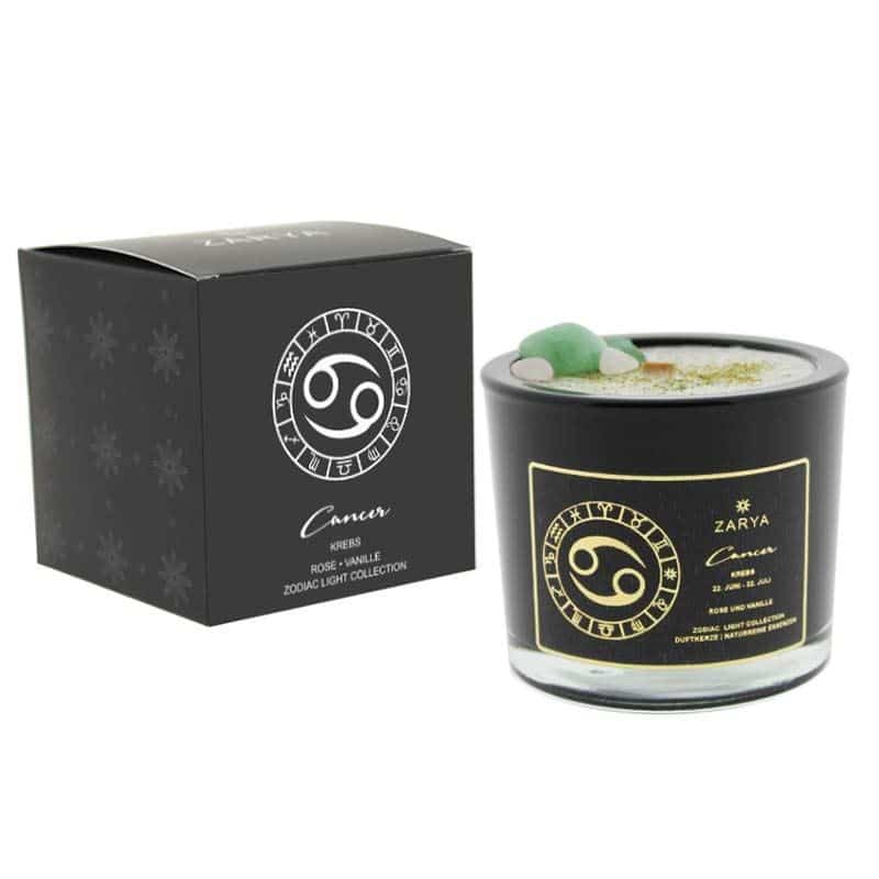 Sternzeichenkerze Krebs klein – Bild 1